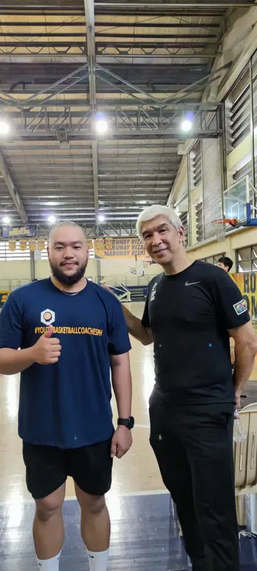 Coach Tin with Coach Jong Uichico